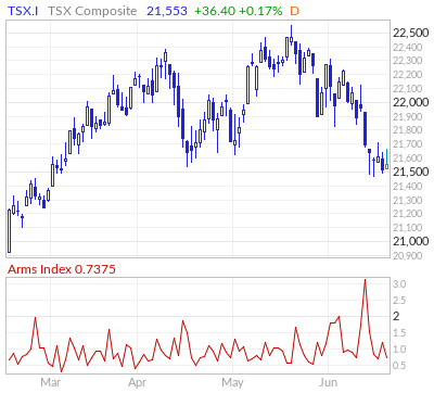 TSX Arms Index
