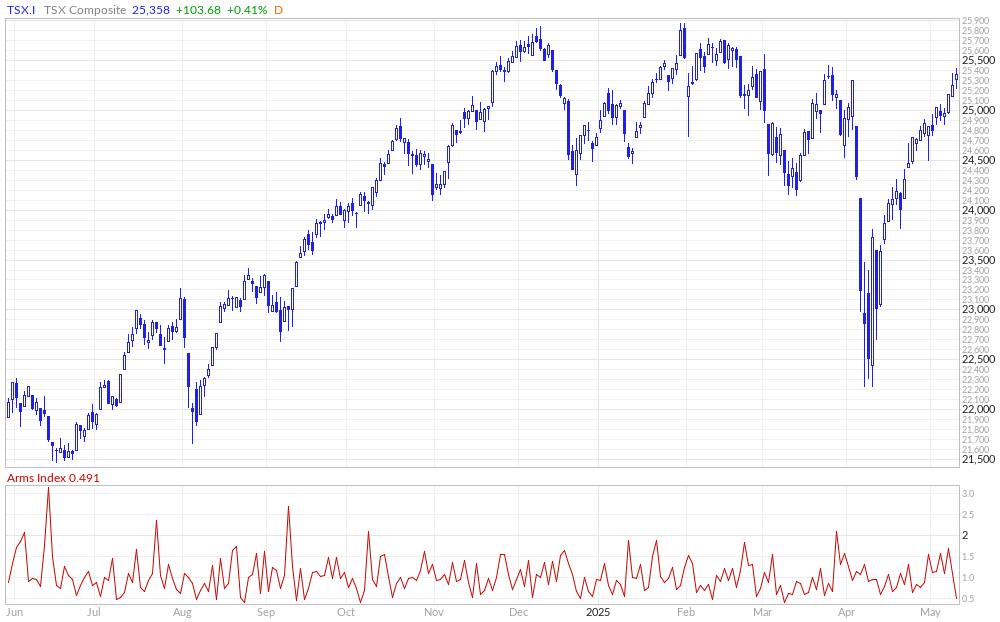 TSX Arms Index